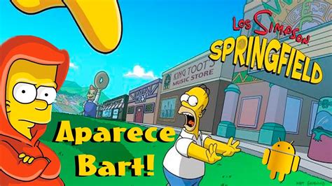 Los Simpson Springfield Bart Simpson Android Games Youtube