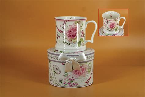 R9503 Roses 16 Oz Grand Coffee Mug In A T Box Ace Annison T