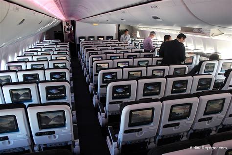 Boeing 777 300er Air New Zealand Economy Seating Corporate Identity