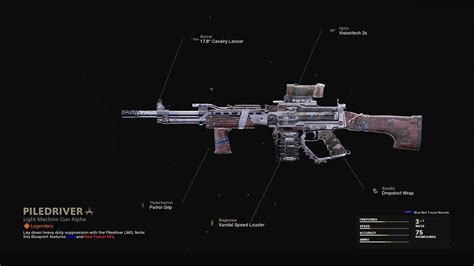 Piledriver Cod Warzone And Black Ops Cold War Weapon Blueprint Call