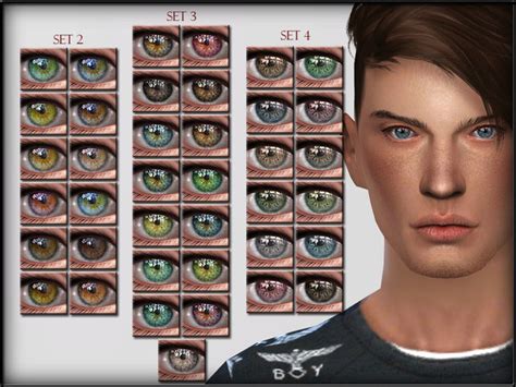 Eye Sets Patch Update By Shojoangel At Tsr Sims 4 Updates