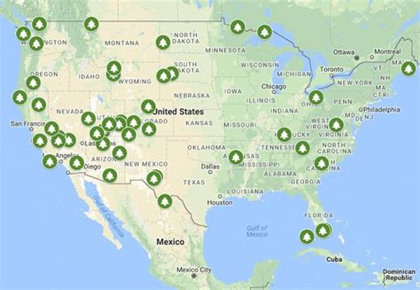 Free 2019 Interactive Map Tool Guide Us National Parks