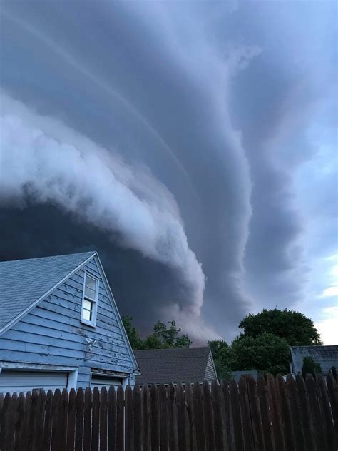 Storm Wow Storm And Shelf Cloud Seen Last Night From Rochester Minnesota