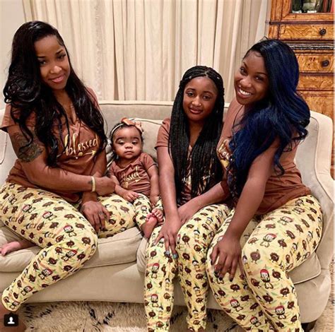 Lil Wayne S Ex Wife Toya Wright Rocks Matching Outfits With Her