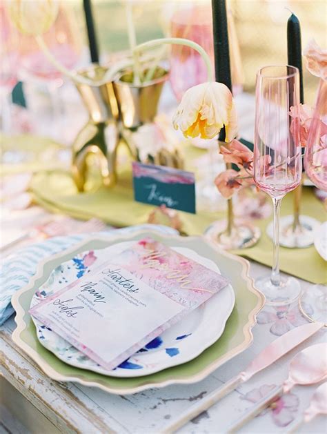 Whimsical Wedding Style In Pink And Gold Whimsical Wedding Wedding