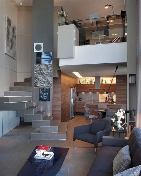 Modern Duplex Loft Apartment In São Paulo With Unobstructed City View Idesignarch Interior