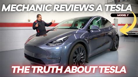 Mechanic Reviews A Tesla Model Y The Truth About Tesla Youtube