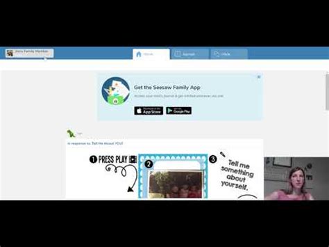 Sign up on a computer at app.seesaw.me. Overview of Seesaw on the Family App - YouTube