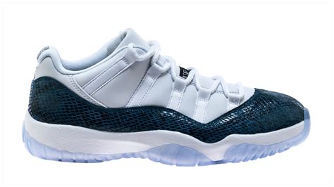 A Look At The Air Jordan 11 Low Se In Blue Snakeskin Weartesters