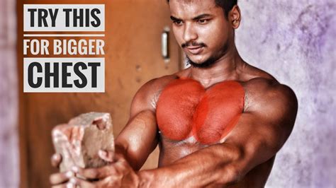 How To Build Big Chest At Home10 Min Chest Workout Youtube