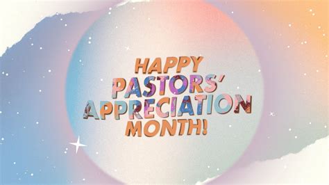 Happy Pastors Appreciation Month Sample Christian Video Commercial Animation Fillers