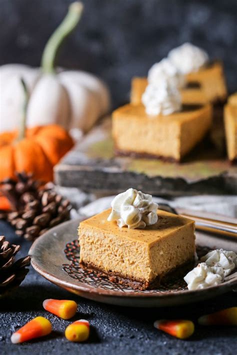What dessert will you be taking to thanksgiving this year? Pumpkin Cheesecake Bars - What Should I Make For...