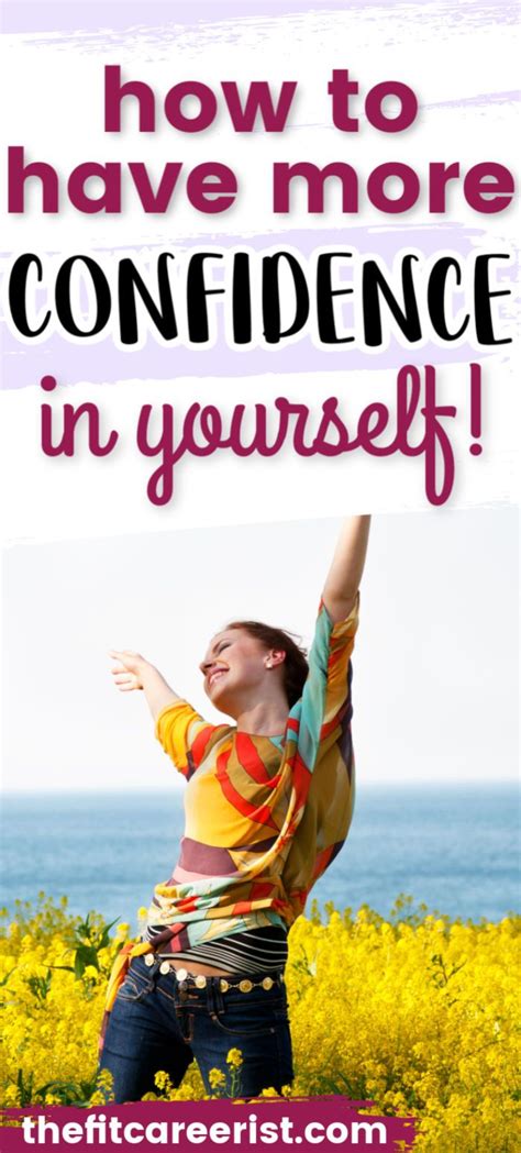 How To Be Confident 10 Ways To Grow Your Self Assurance The Fit Careerist In 2020 Self