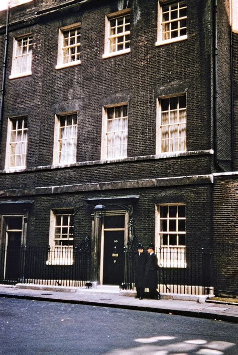 Number 10 Downing Street London England 1956 Flashbak
