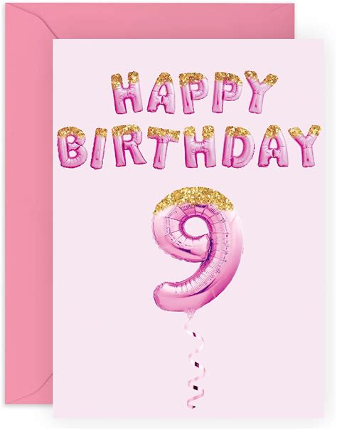 Amazon Com CENTRAL Th Birthday Card For Girl Babe Girl Birthday Card Year Old Pink