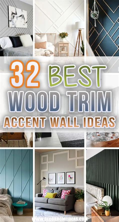 32 Best Wood Trim Accent Wall Ideas And Designs In 2022 Wood Accent