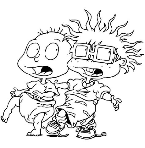 Free Printable Rugrats Coloring Pages Printable Templates