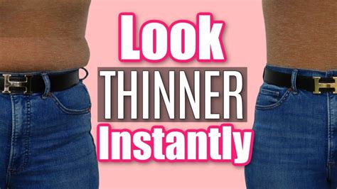 Hacks To Look Pounds Slimmer How To Look Thinner In Your