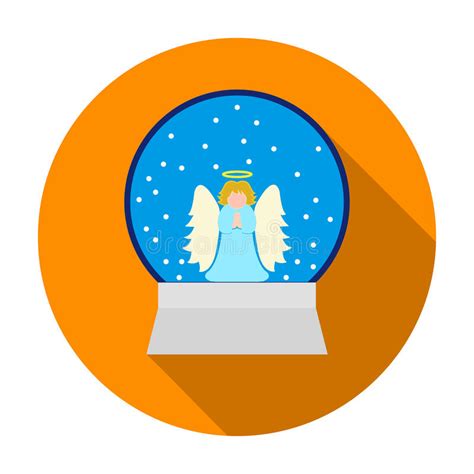 Christmas Angel Symbol Stock Illustration Illustration Of