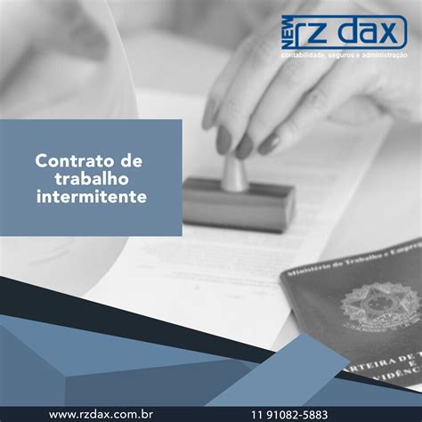 Contrato De Trabalho Intermitente