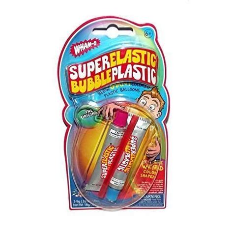 Wham O Super Elastic Bubble Plastic 2 Tube New Super Bubbles Plastic