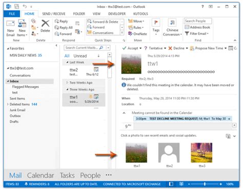 How To Add Or Change The Profile Picture In Outlook Images