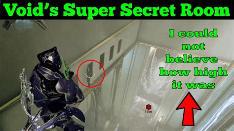 Warframe Void Super Secret Room Near The Ceiling Youtube