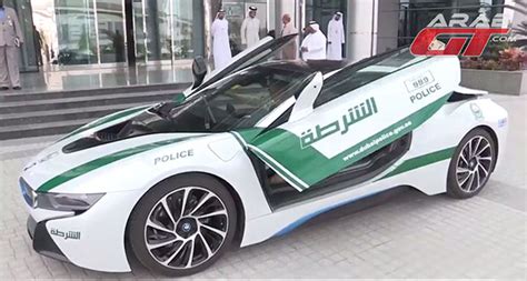 Dubai Police Gets A Bmw I8 To Fight Crime And Carbon Emissions At The