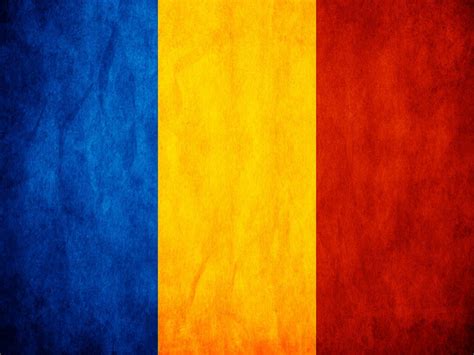 The National Flag Of Romania Is A Tricolor With Vertical Stripes
