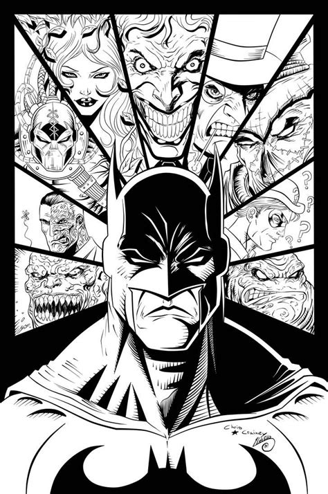 The Batman Ink1 By Digital Inkz On Deviantart Batman Coloring Pages