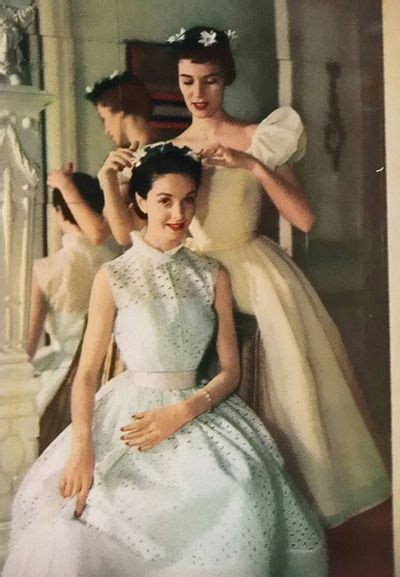 April Vogue 1950 By Lillian Bassman Vintage Fashion