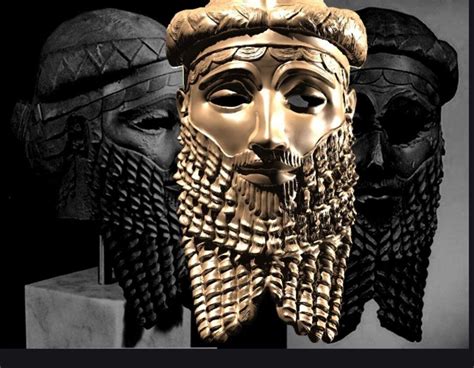 Sargon Of Akkad Mask The Great Akkadian Stl Model File For D Etsy