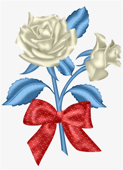 Red Flower Clipart Blue Other Beautiful Flowers Clipart Png Image