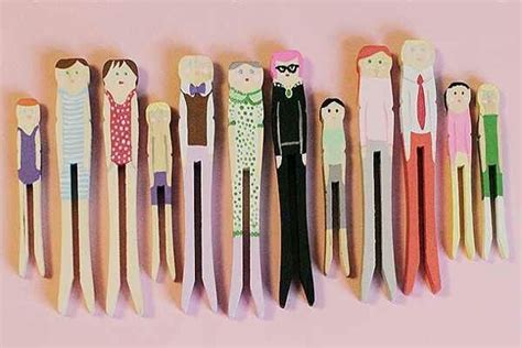 People Clothespin Dolls Hand Painted Clothespins Clothes Pins