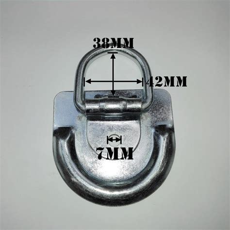 4*Lashing D Ring Zinc Plated Tie Down Anchor Point For Trailer | eBay