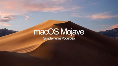 Apple Presenta Oficialmente Macos Mojave 1014 Fixsys Mexico