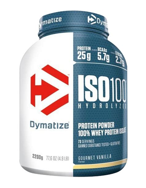 Dymatize Iso 100 Hydrolyzed Whey Protein Tozu 2200 gr - Protein7