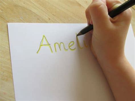 How To Teach Your Child To Write Their Name The Full Guide Early