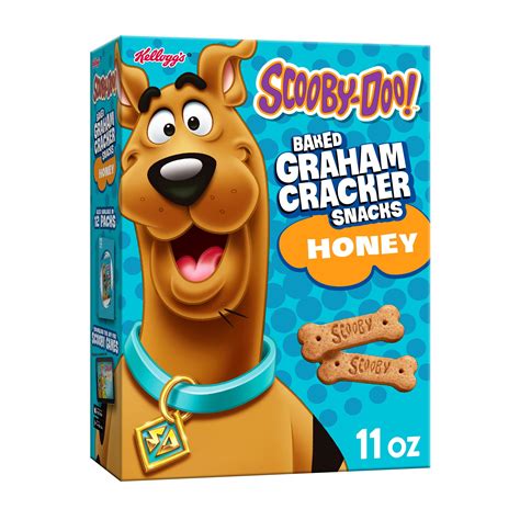 Kelloggs Scooby Doo Graham Cracker Sticks Lunch Box Snacks Honey