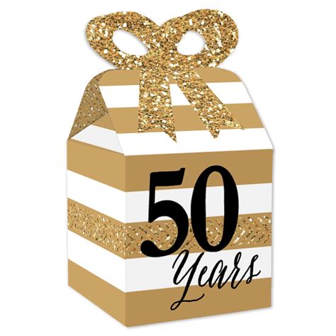 We Still Do 50th Wedding Anniversary Square Favor T Boxes