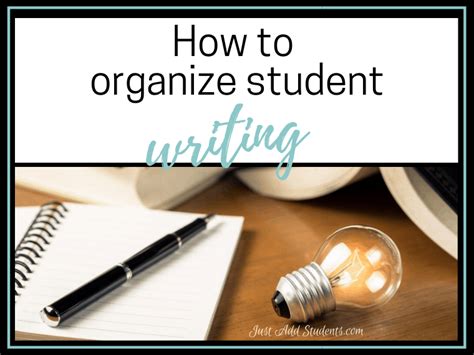 A Simple Way To Organize Writing Projects Just Add Students