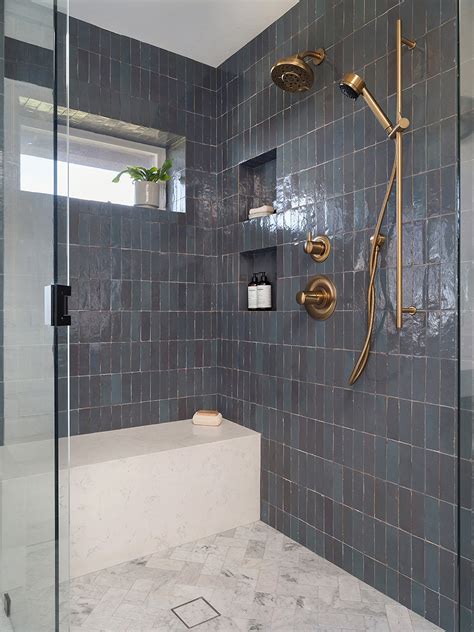 8 Gray Tile Bathroom Ideas That Make The Neutral Feel Fresh