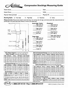 Activa Measuring Guide Fill Online Printable Fillable Blank