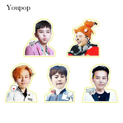 Aliexpress Com Buy Youpop KPOP BIGBANG GD G Dragon Album PVC Stickers For Luggage Cup Notebook