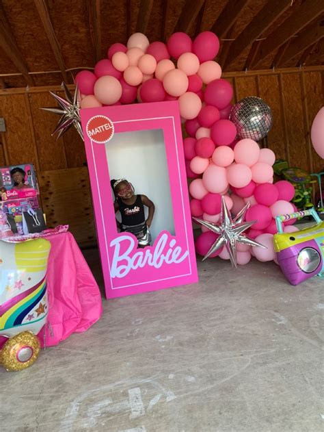 Barbie Themed Birthday Party In 2022 Girls Barbie Birthday Party