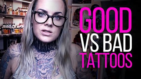 Good Vs Bad Tattoo