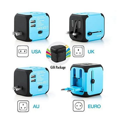 Travel Adapter Universal Travel Adapters All In One Worldwide Chargers