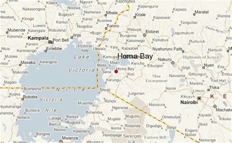 Homa Bay Kenya Map