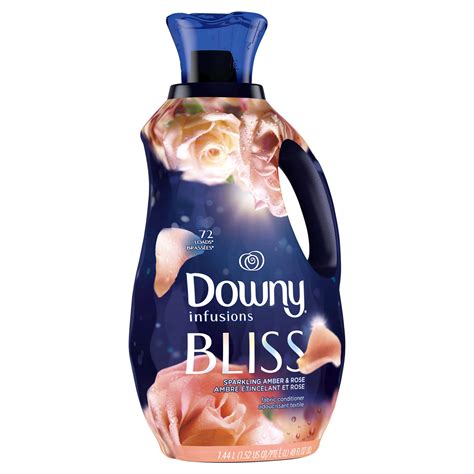 Downy Infusions Liquid Fabric Softener Bliss Sparkling Amber And Rose