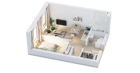 Living room design ideas in an open layout look great. Ideje za uređenje stana sa jednom spavaćom sobom | MojStan.net